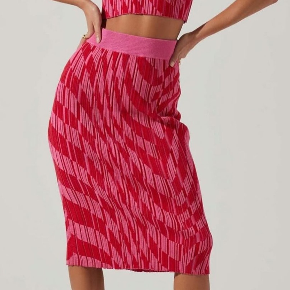 Astr midi skirt